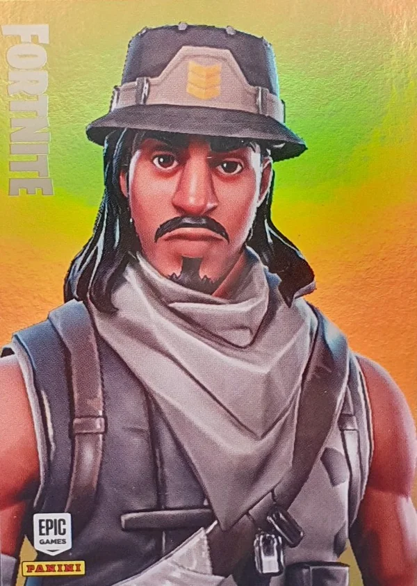 Infiltrator Panini Fortnite trading card front