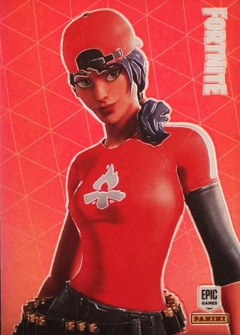 Banner Trooper Panini Fortnite trading card front