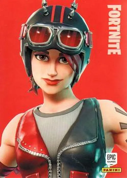 Chopper Panini Fortnite trading card
