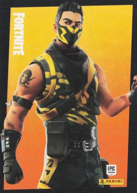 Deadfall Panini Fortnite trading card front