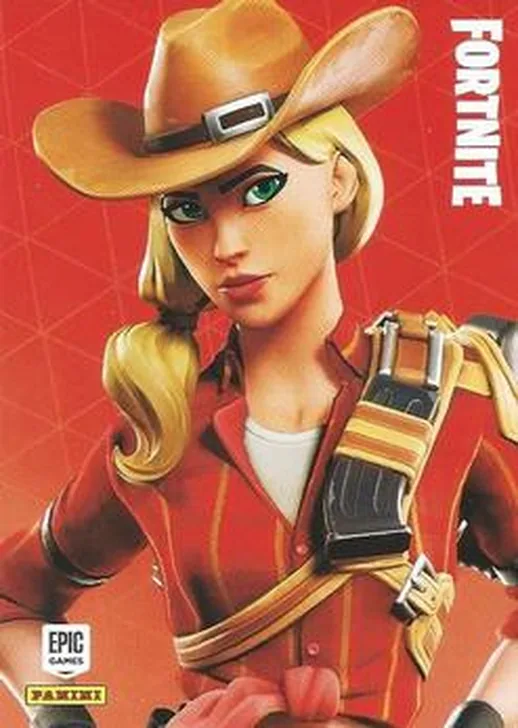 Rustler Panini Fortnite trading card