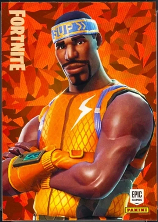 Hyperion Panini Fortnite trading card front