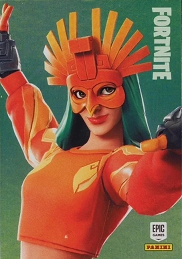 Sunbird Panini Fortnite trading card front