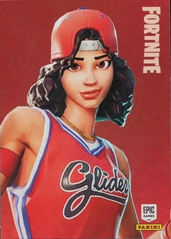 Triple Threat Panini Fortnite trading card front