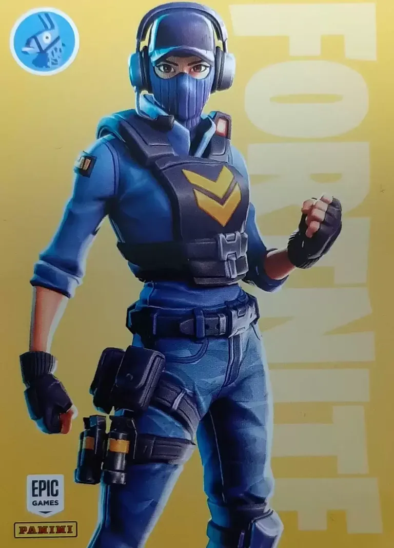 Waypoint Panini Fortnite trading card front