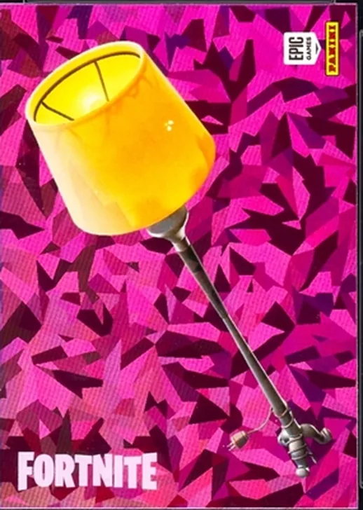 Lamp Panini Fortnite trading card front