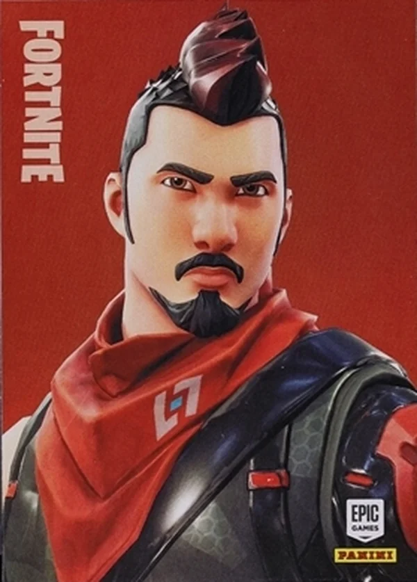 Midnight Ops Panini Fortnite trading card front