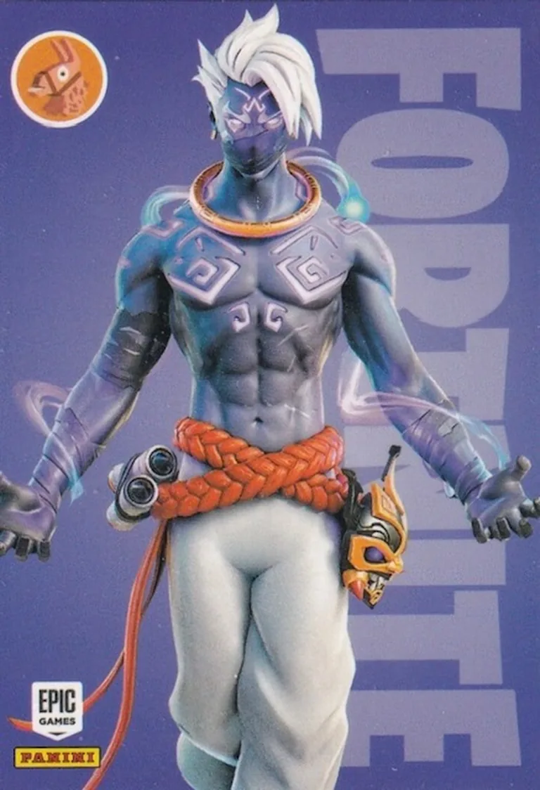 Raz Glyph Master Panini Fortnite trading card front