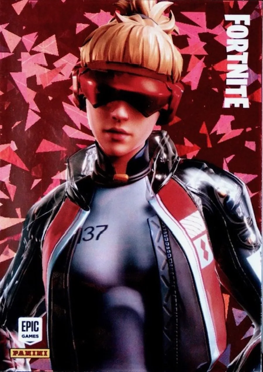 Versa Panini Fortnite trading card front