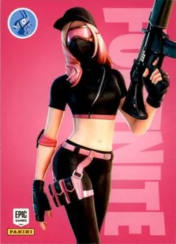 Athleisure Assassin Panini Fortnite trading card front