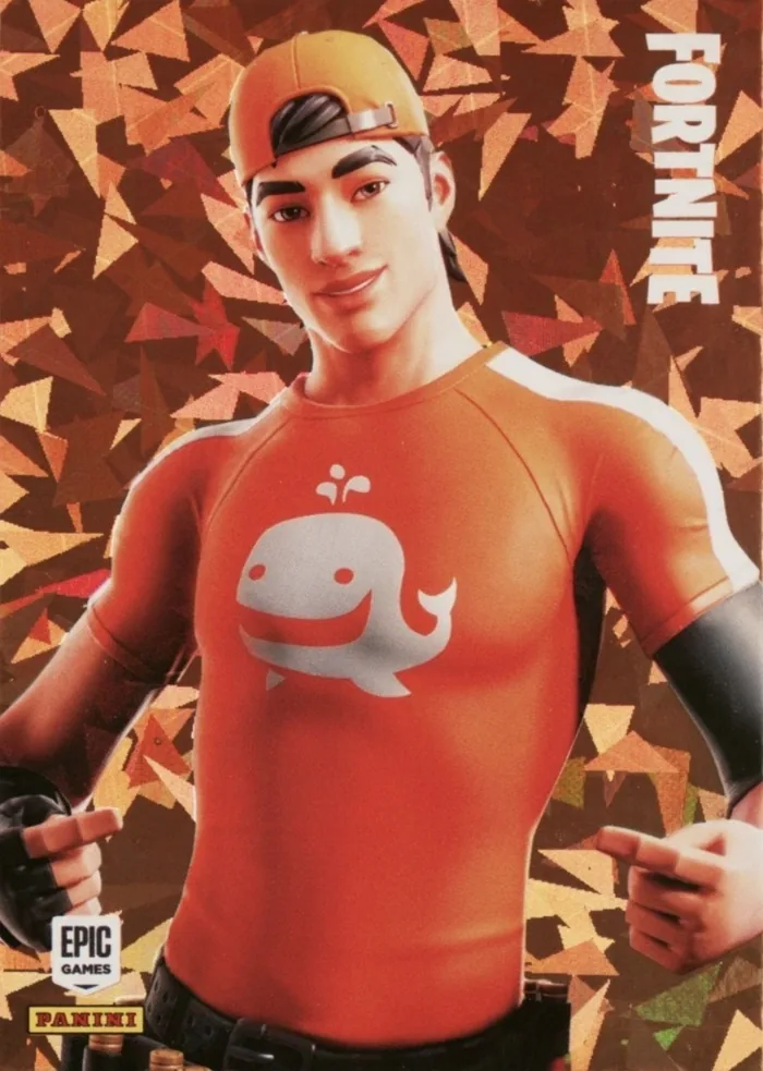 Symbol Stalwart Panini Fortnite trading card front