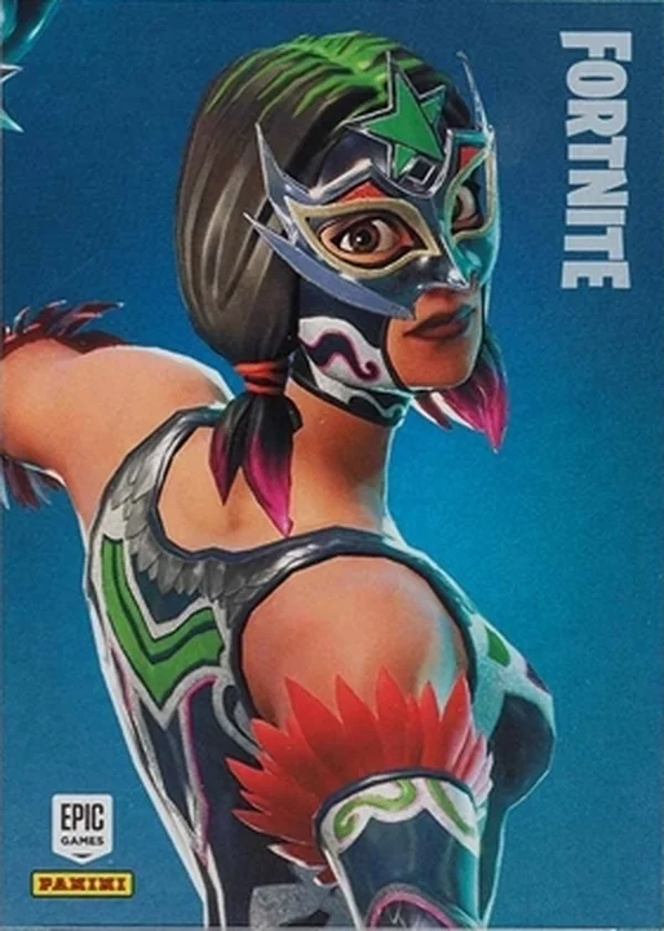 Dynamo Panini Fortnite trading card front