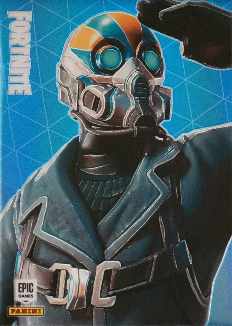 Aeronaut Panini Fortnite trading card front