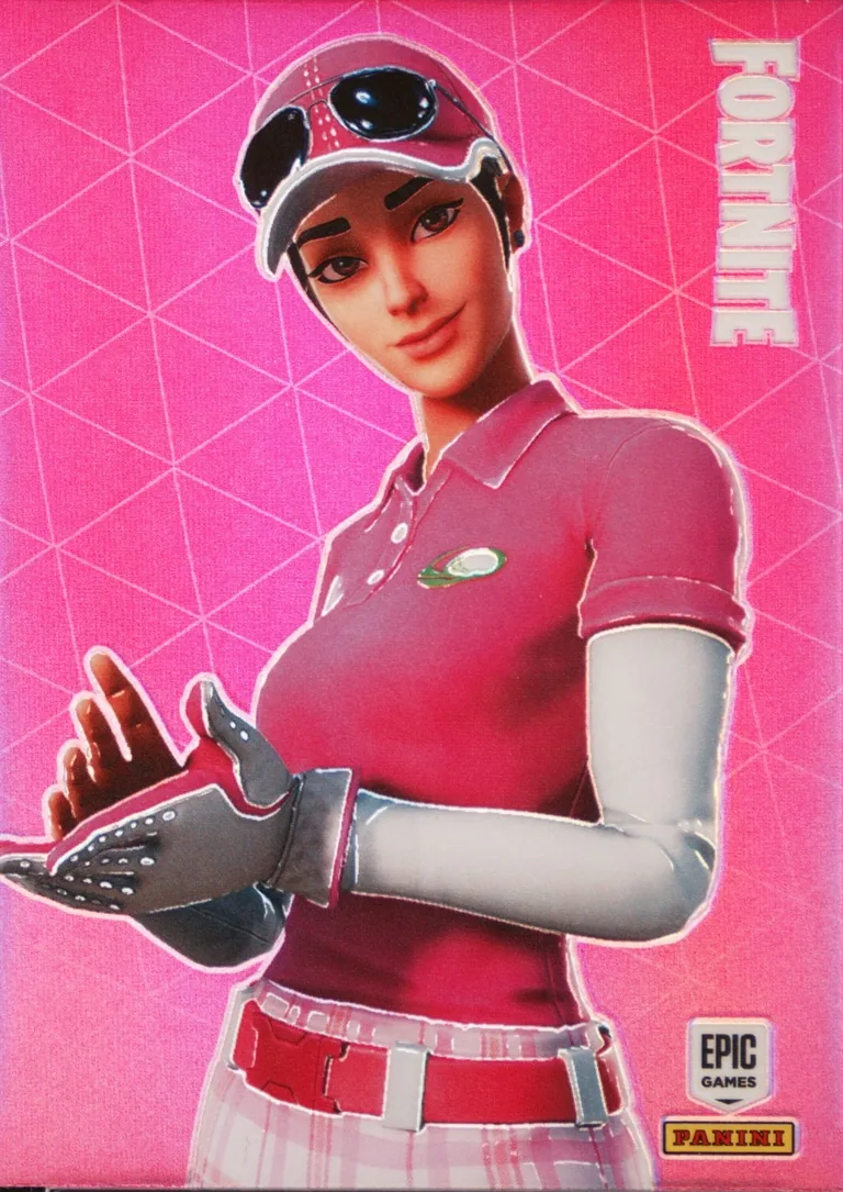 Birdie Panini Fortnite trading card front
