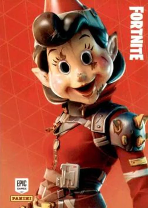 Cutiepie Panini Fortnite trading card