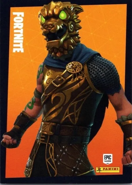 Battle Hound Panini Fortnite trading card front