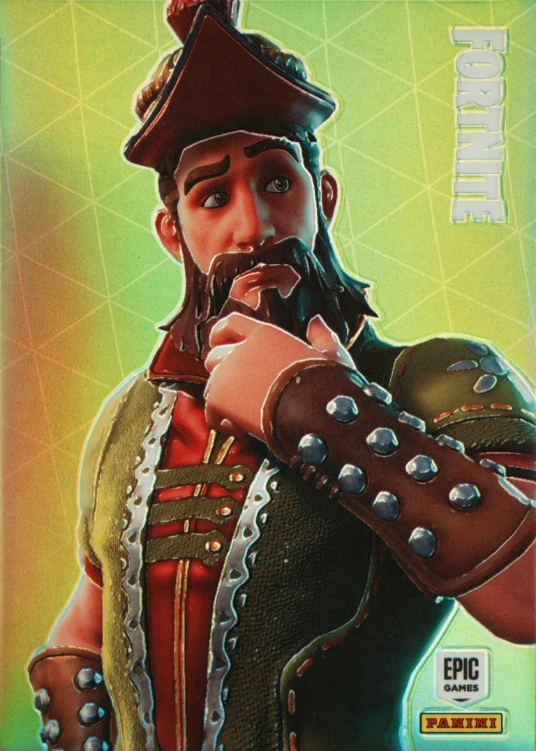 Hacivat Panini Fortnite trading card front