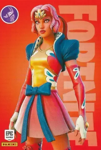 Antheia Panini Fortnite trading card front