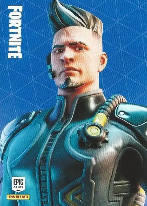 Trench Raider Panini Fortnite trading card