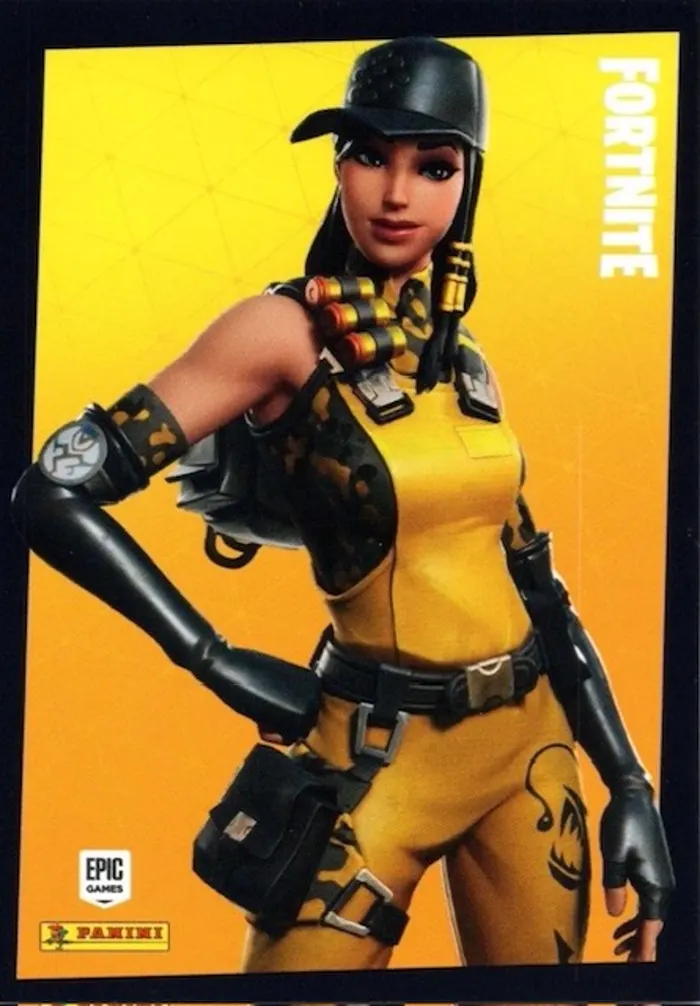 Outcast Panini Fortnite trading card front