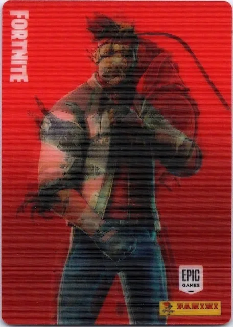 Dire Panini Fortnite trading card front