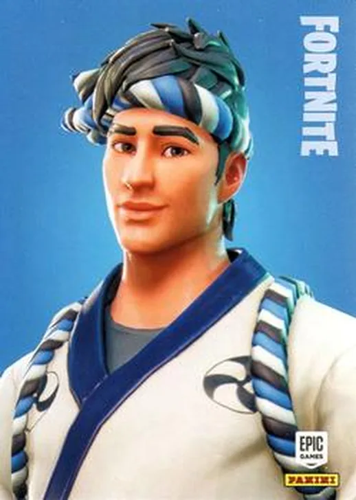 Sushi Master Panini Fortnite trading card