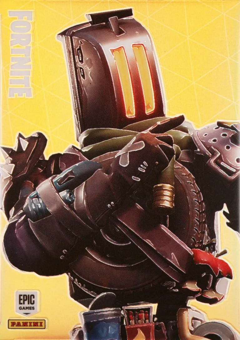 Kitbash Panini Fortnite trading card front
