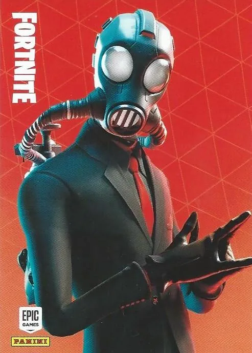 Chaos Agent Panini Fortnite trading card
