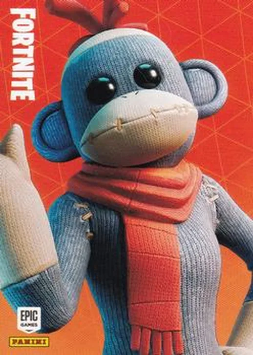 Monks Panini Fortnite trading card