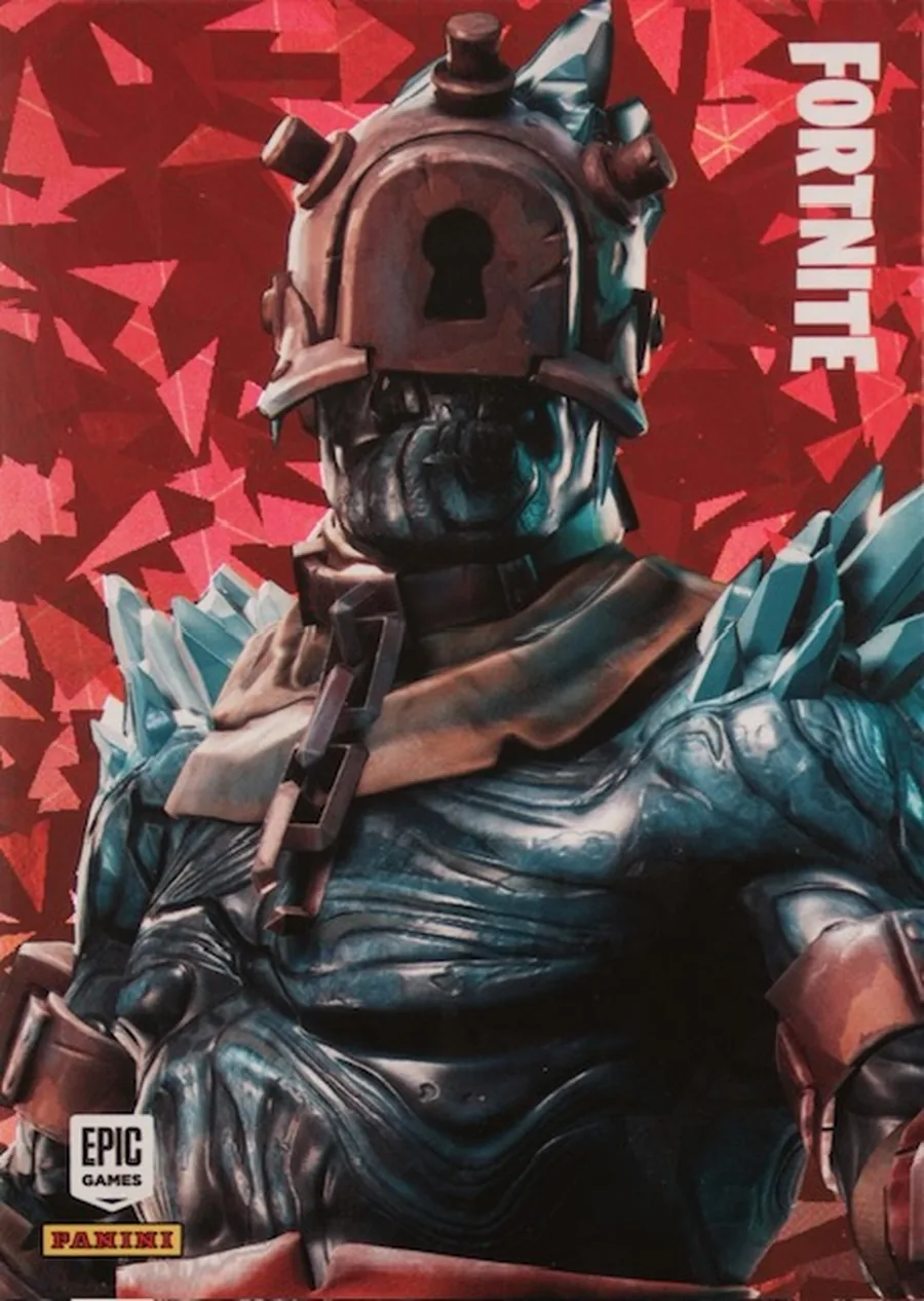 The Prisoner Panini Fortnite trading card front