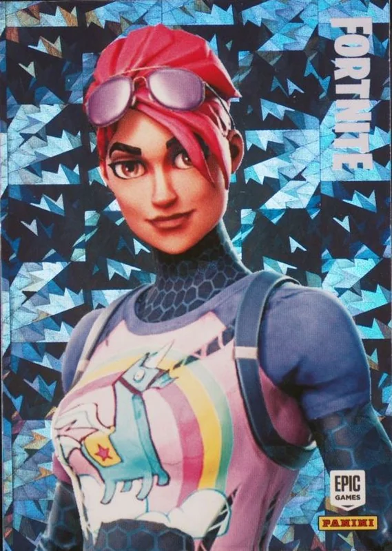 Brite Bomber Panini Fortnite trading card front