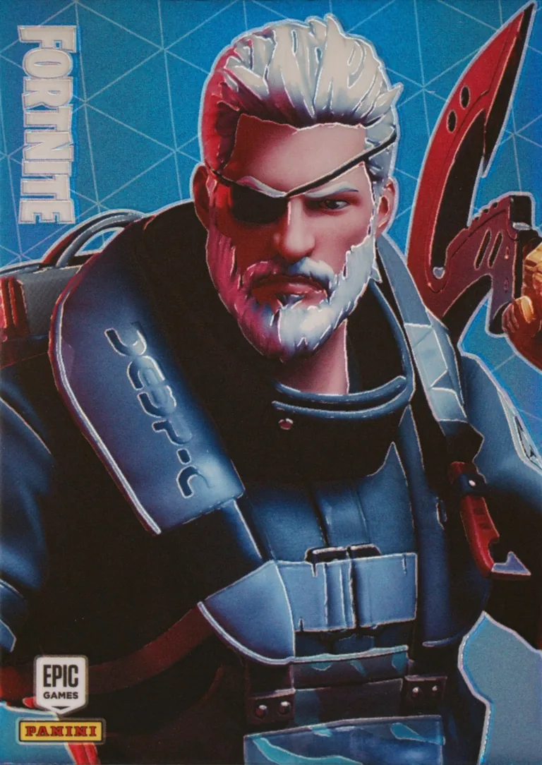 Riptide Panini Fortnite trading card front