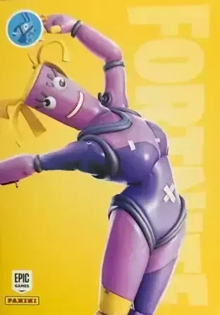 Twistie Panini Fortnite trading card front