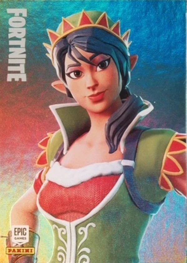 Tinseltoes Panini Fortnite trading card front
