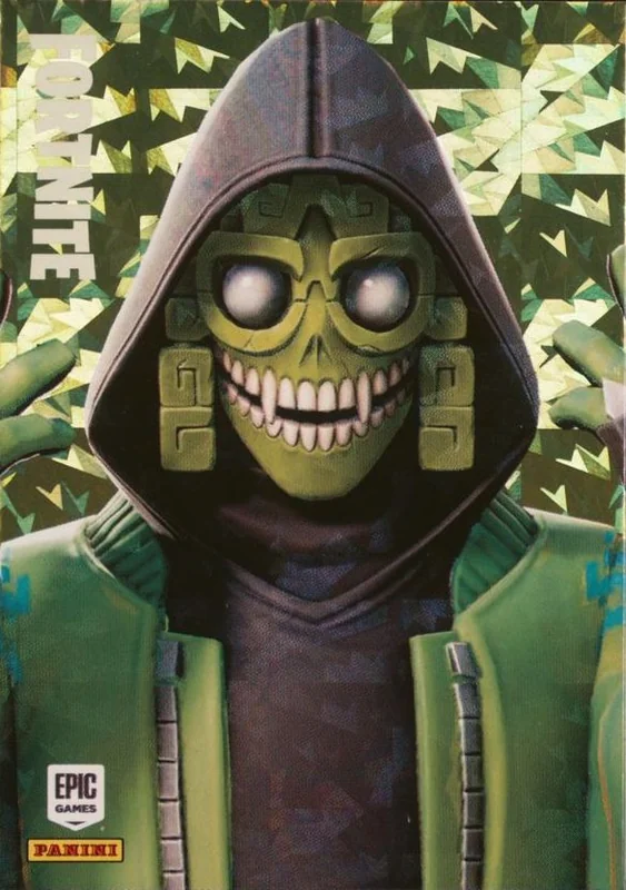 Mezmer Panini Fortnite trading card front