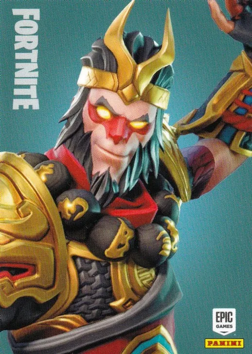 Wukong Panini Fortnite trading card