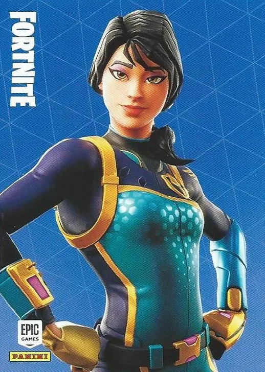 Bolt Panini Fortnite trading card