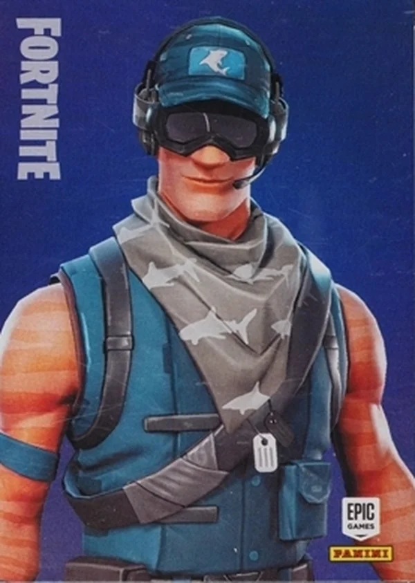 First Strike Specialist Panini Fortnite trading card front