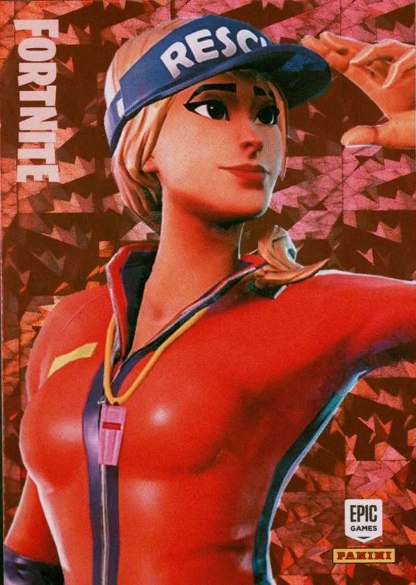 Sun Strider Panini Fortnite trading card front