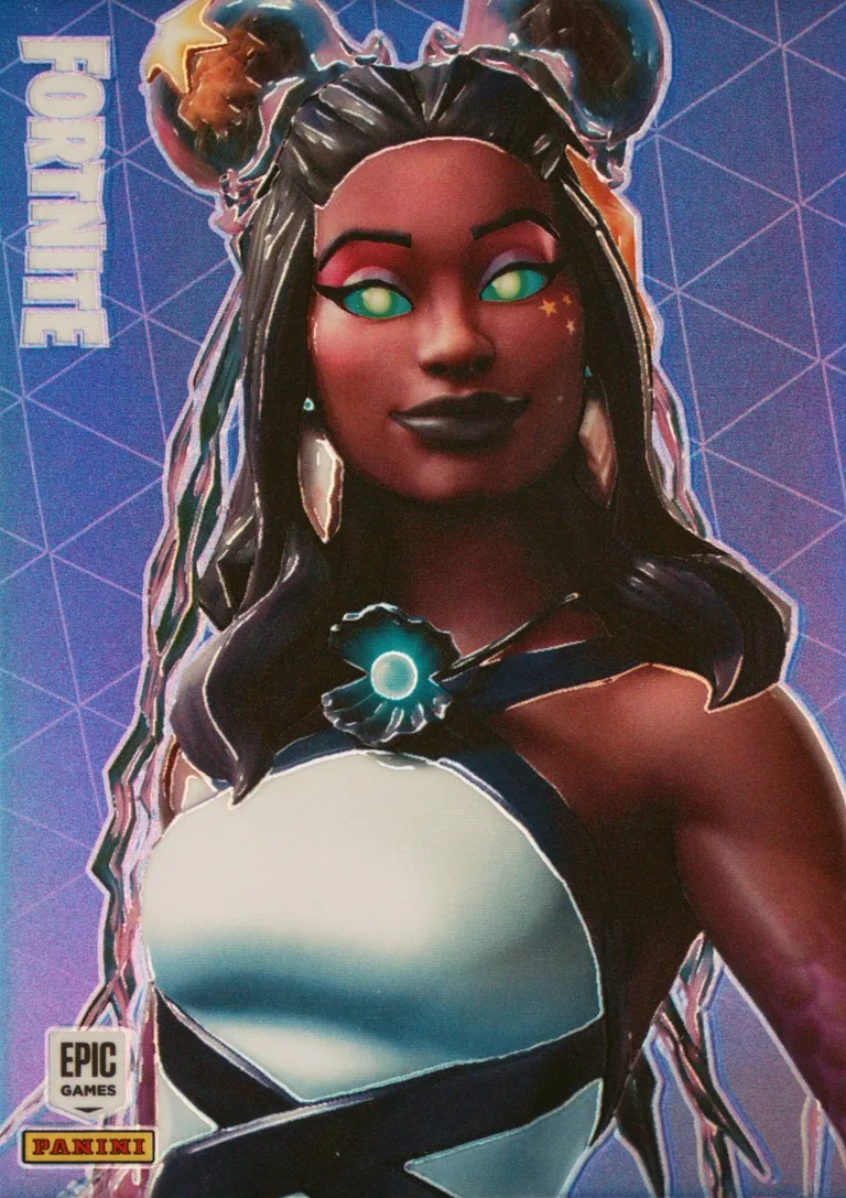 Starfish Panini Fortnite trading card front