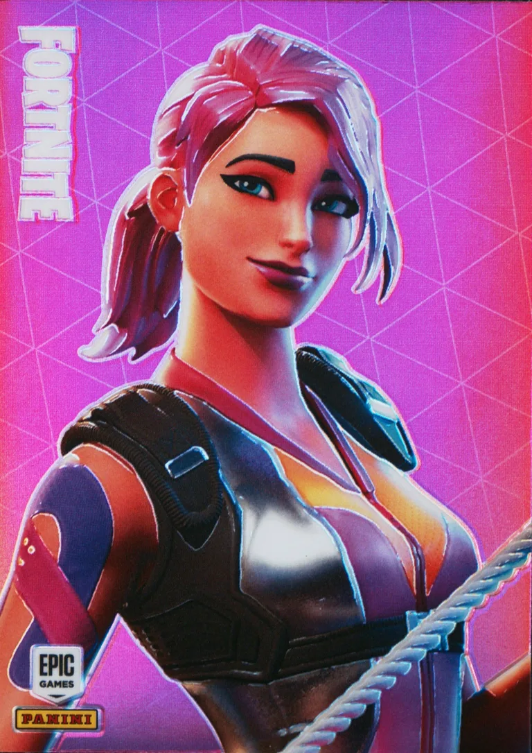 Journey Panini Fortnite trading card front