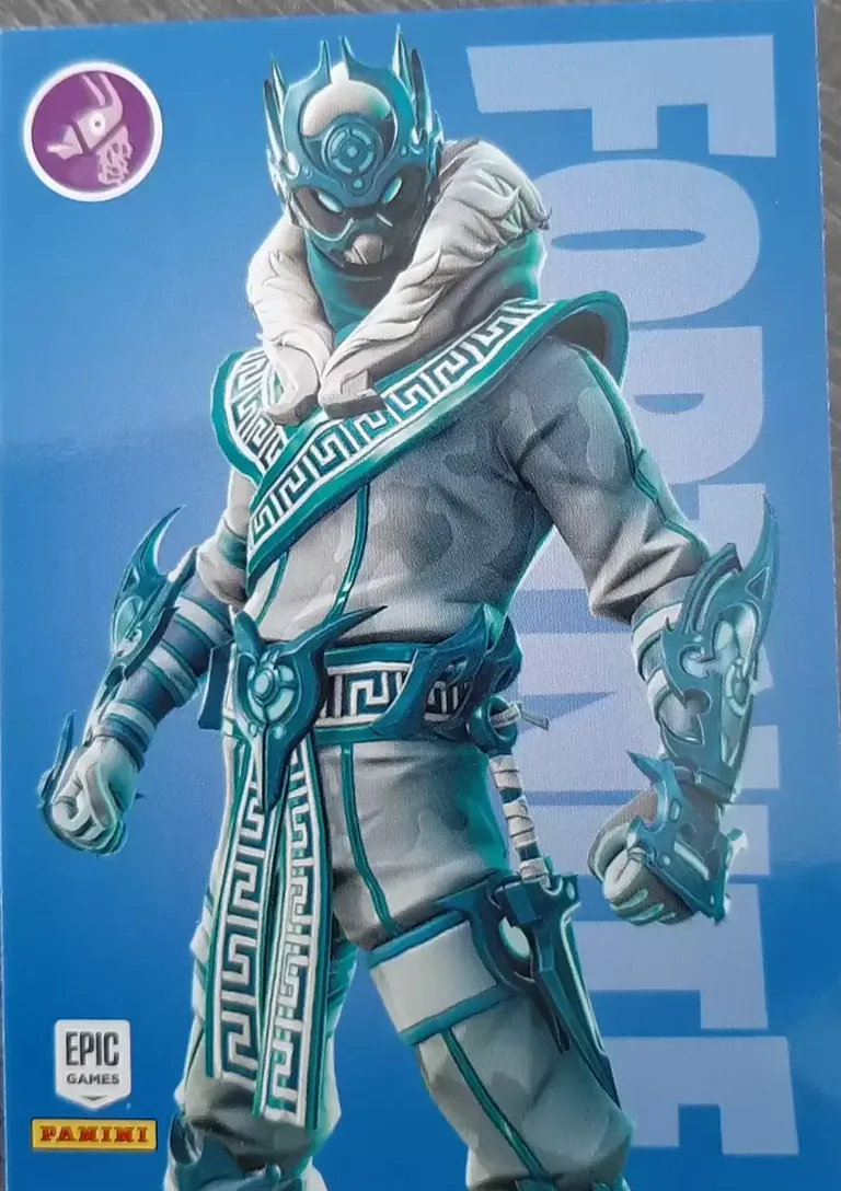 Snowfoot Panini Fortnite trading card front