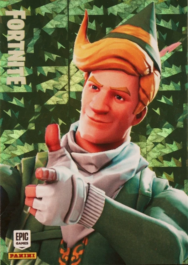 Codename E.L.F. Panini Fortnite trading card front