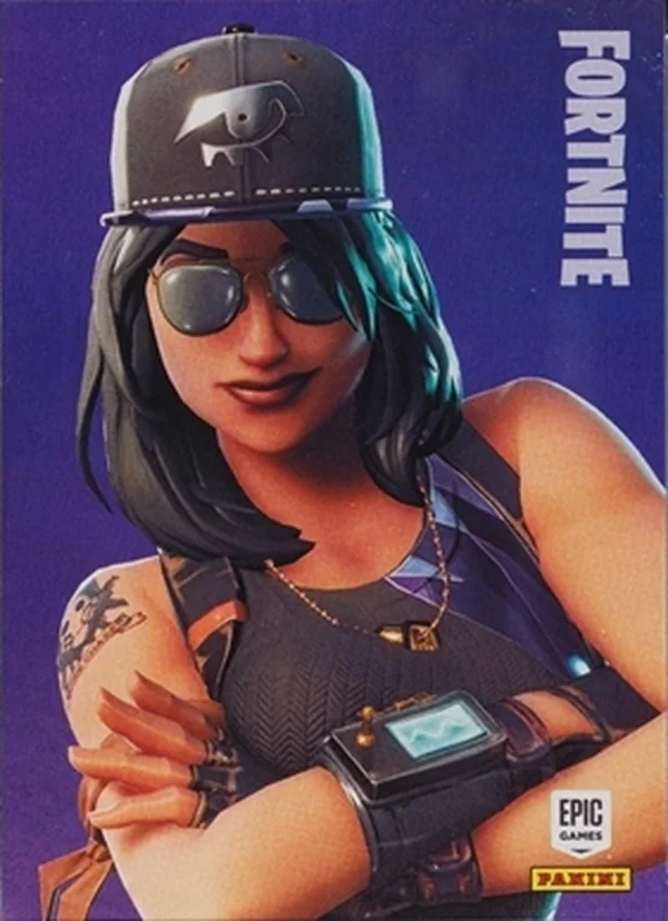 Fortune Panini Fortnite trading card front