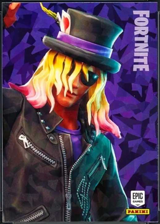 Stage Slayer Panini Fortnite trading card front