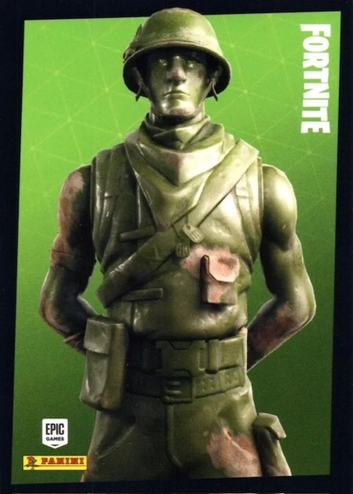 Plastic Patroller Panini Fortnite trading card front