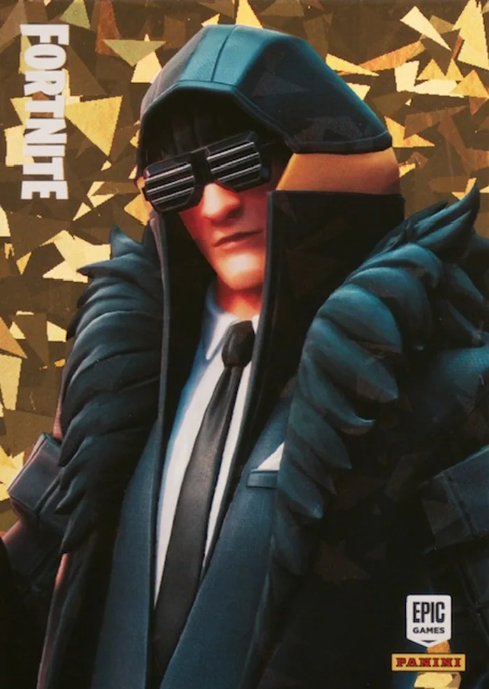 Wolf Panini Fortnite trading card front