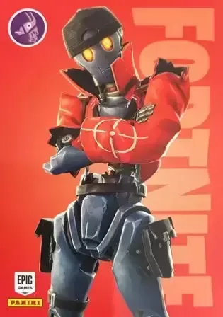 Revolt Panini Fortnite trading card front