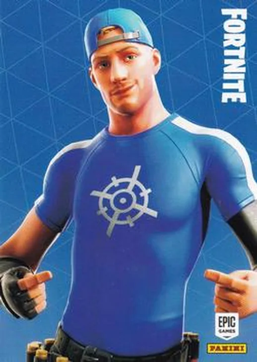 Branded Brawler Panini Fortnite trading card