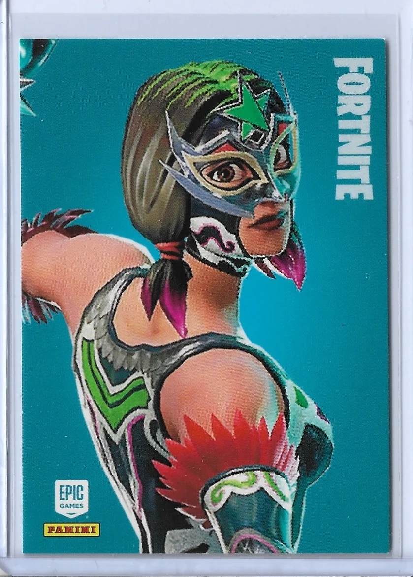 Enlarged transparent Epic Games logo on the Dynamo #170 Unreleased Prototype — Series 1 Italy Print